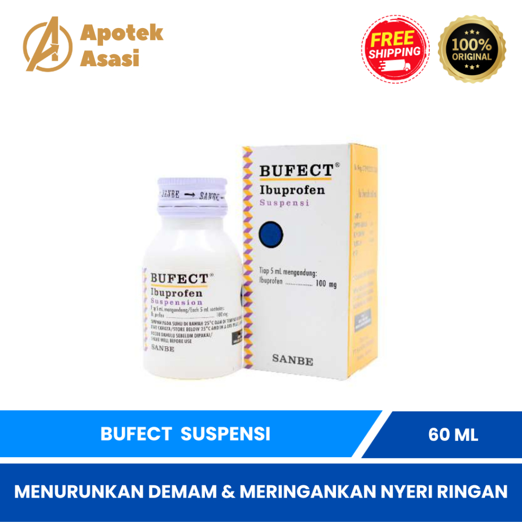 Jual BUFECT SUSPENSI 60 ML Shopee Indonesia