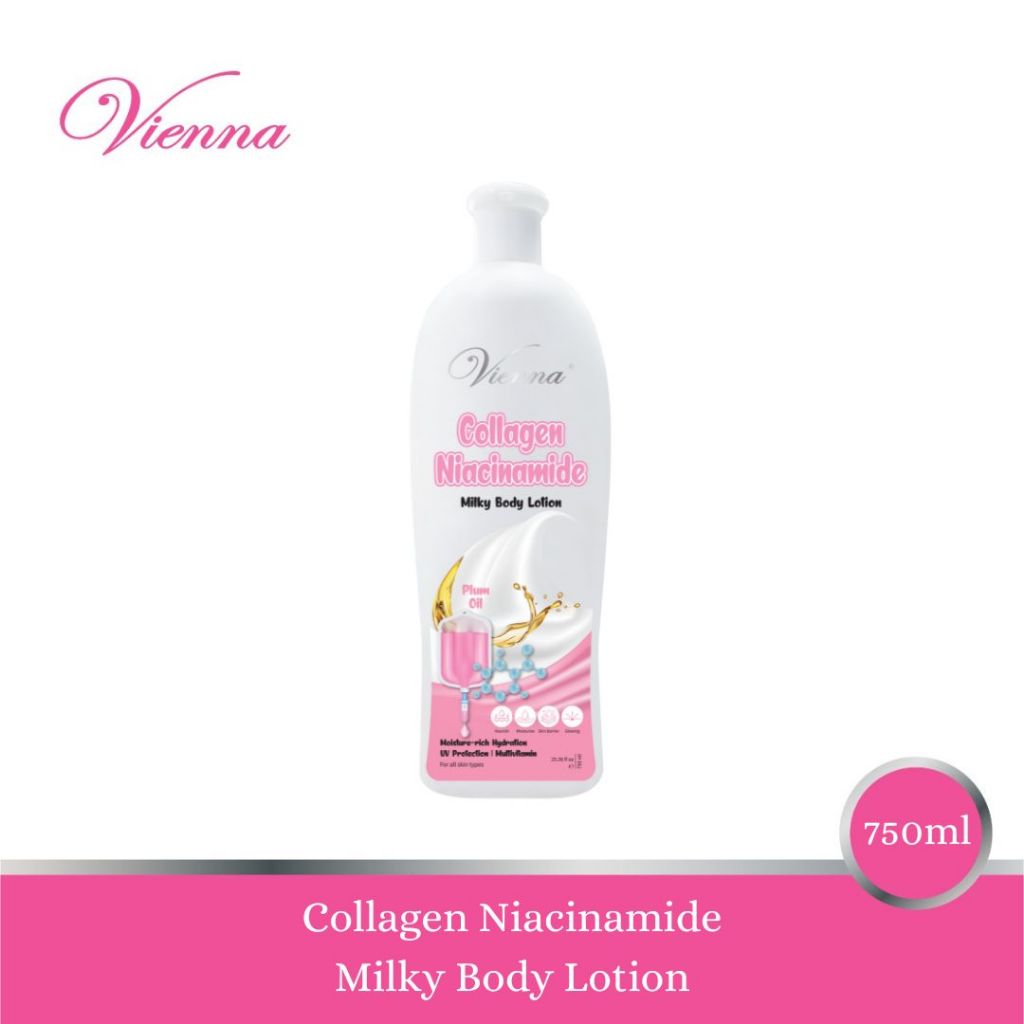 Jual VIENNA MILKY BODY LOTION 750ML BOTTLE Shopee Indonesia