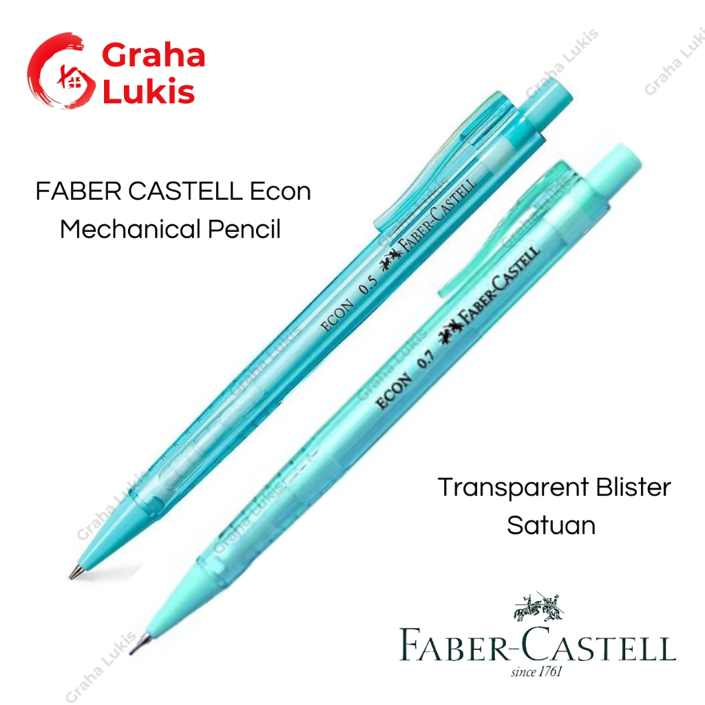 Jual Faber Castell Econ Mechanical Pencil Pensil Mekanik Mm