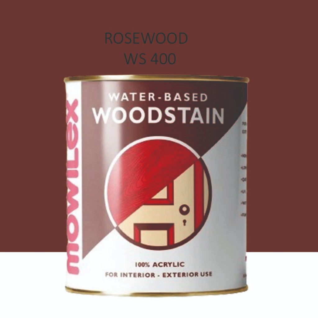 Jual Mowilex Woodstain 1L Rosewood WS 400 Shopee Indonesia