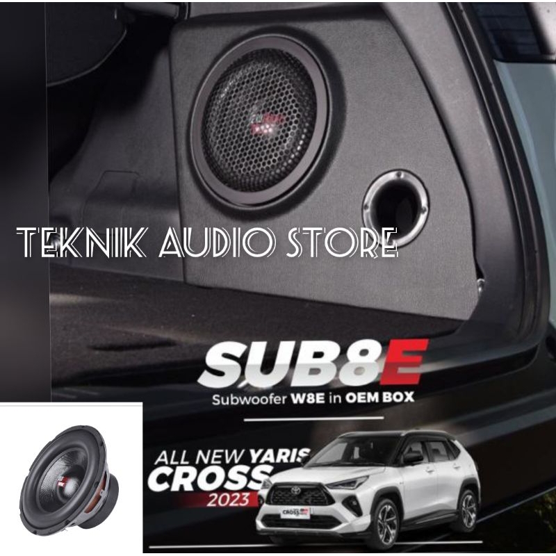 Jual Subwoofer Cello Pnp Box Inch W E Toyota Yaris Cross Dan