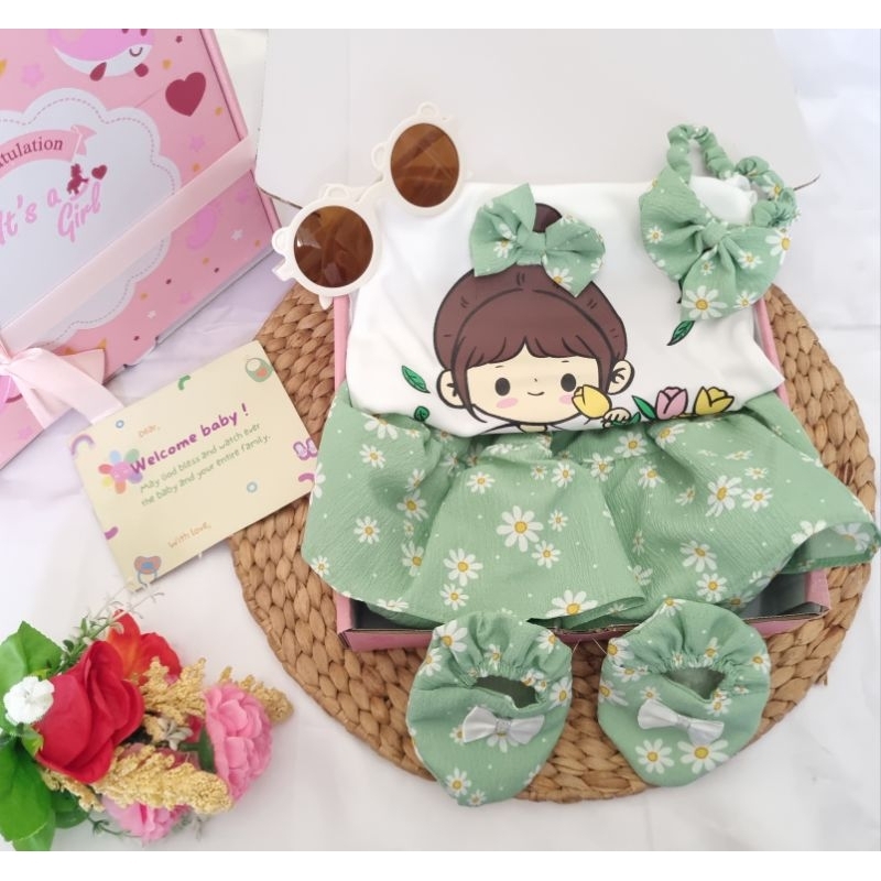 Jual Hampers Bayi Perempuan Set Mizuki Paket Lengkap Hemat Kado Baby