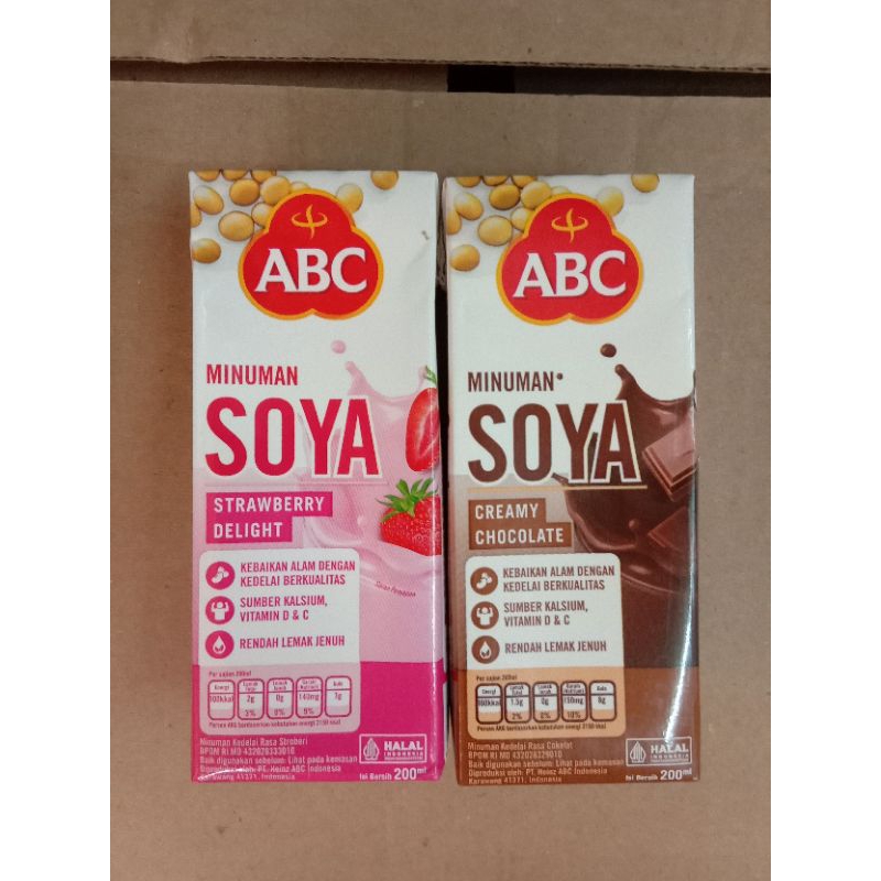 Jual Minuman Abc Soya Ml Shopee Indonesia