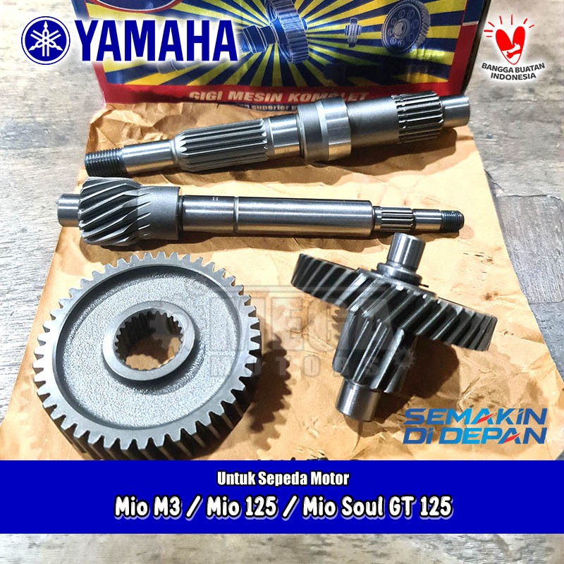 Jual Gear Gigi Mesin Rasio Gardan Komplit Set Yamaha Mio M Soul Gt