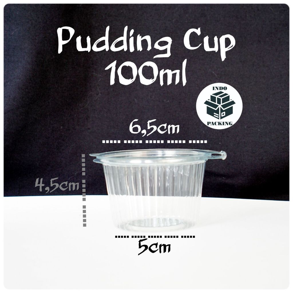 Jual Isi Cup Pudding Mika Ml Cup Sambal Cetakan