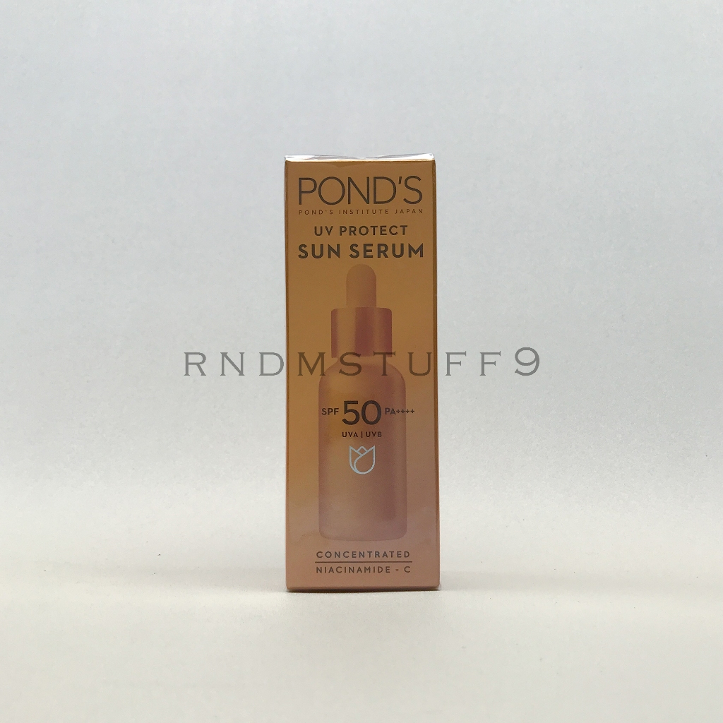 Jual PONDS UV PROTECT SUN SERUM BOTTLE SPF50 PA UVA UVB