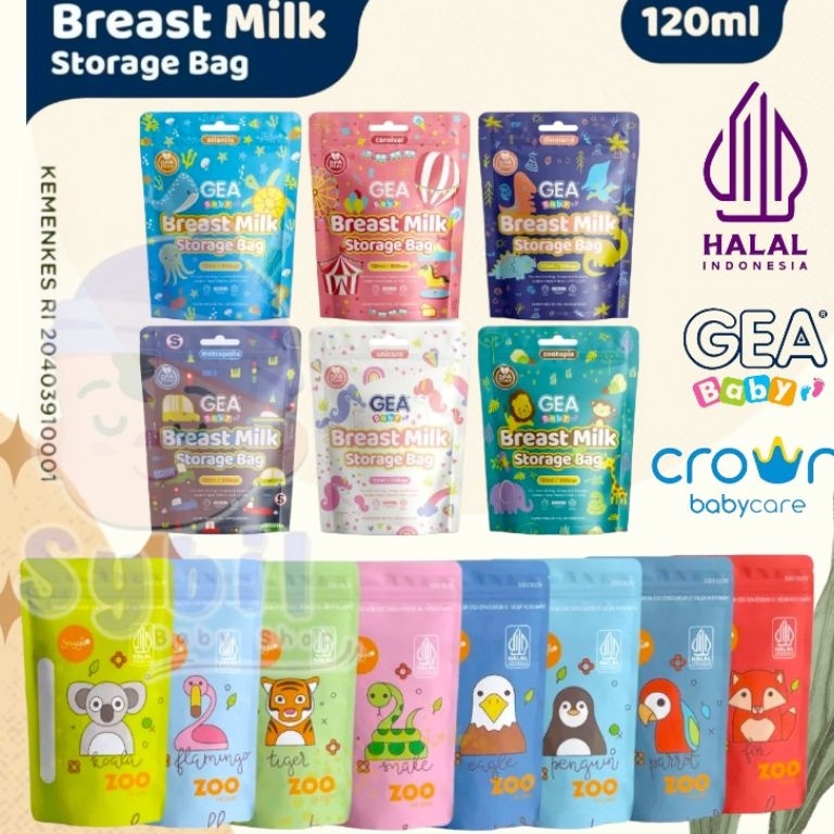 Jual 78467H61 Kantong ASI GEA CROWN Dengan SENSOR PANAS BREASTMILK