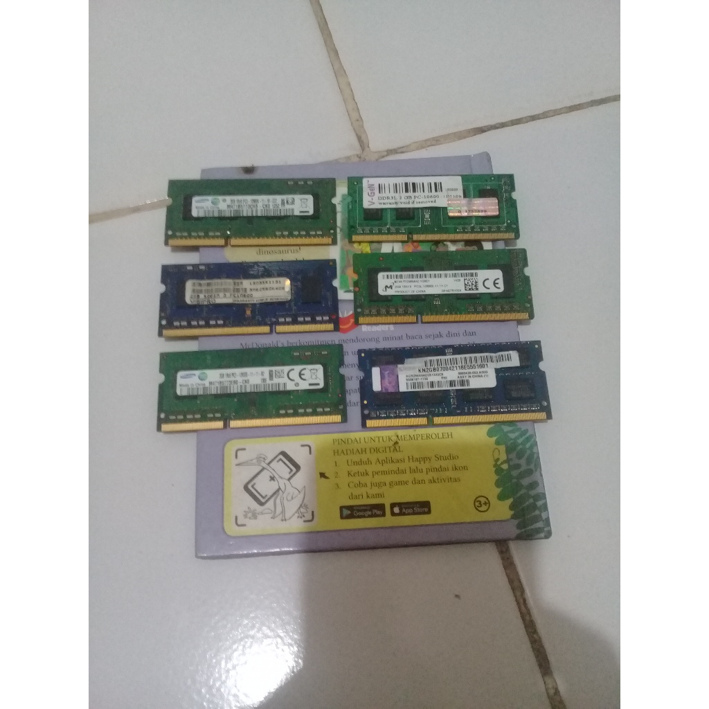 Jual Memory Ram Sodim Laptop Notebook 2GB DDR3 DDR3L Shopee Indonesia