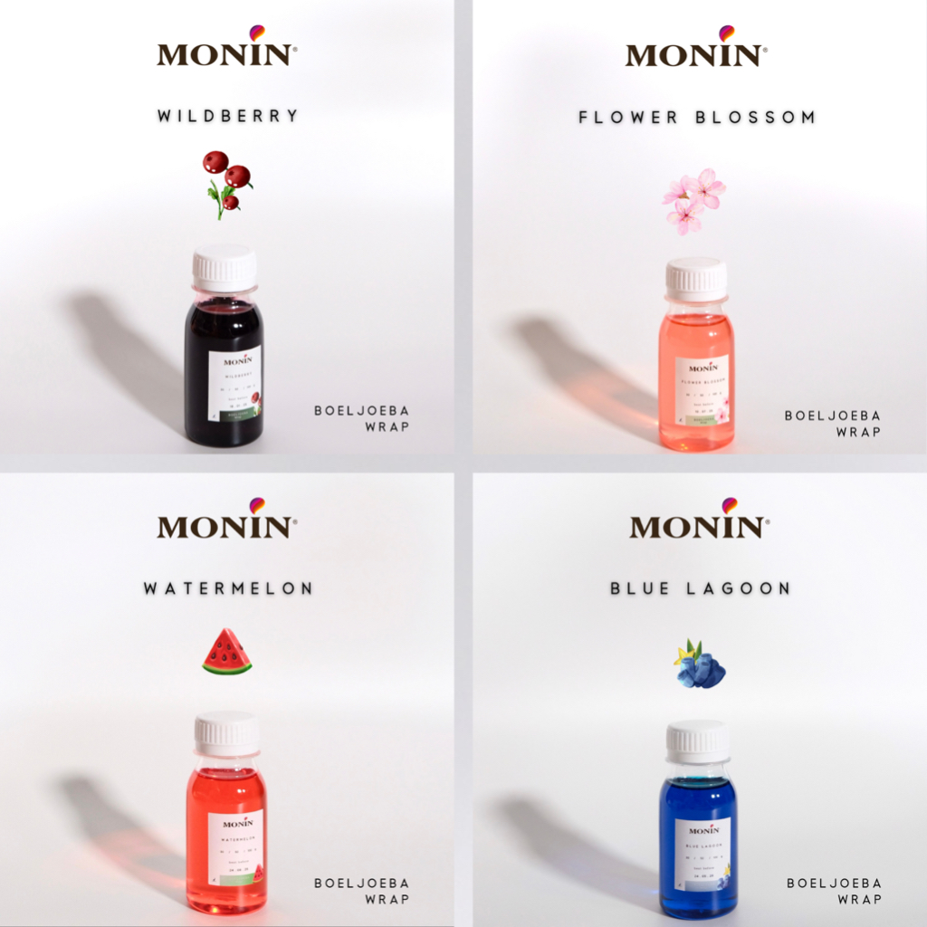 Jual Monin All Varian Fruit Syrup Repack G I Shopee