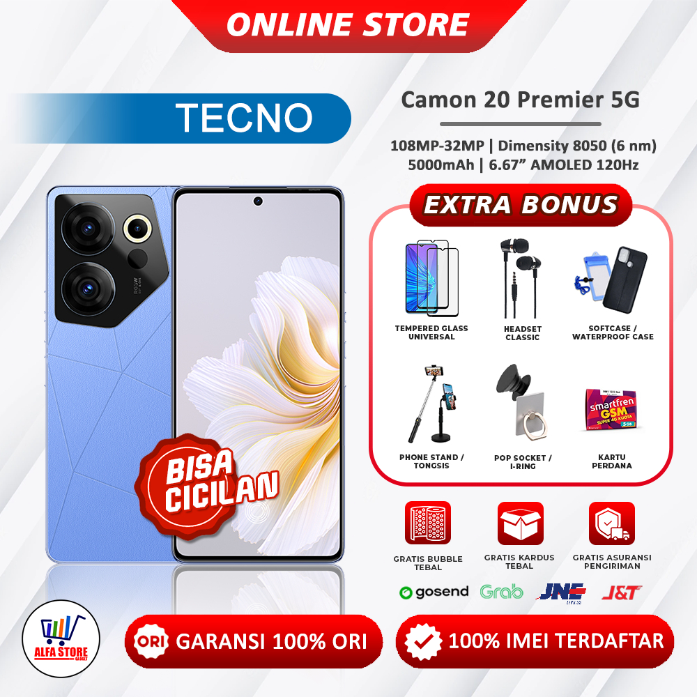 Jual Tecno Camon Premiere G Ram Gb Garansi Resmi Shopee