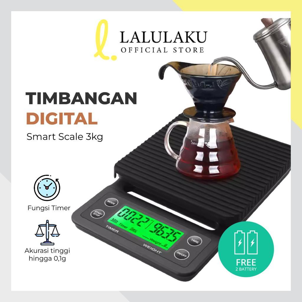 Jual La Natuna Timbangan Kopi Mini Digital Scale Kg Akurat