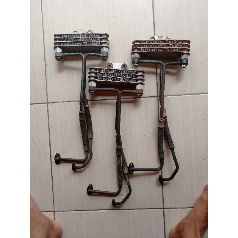 Jual Oil Cooler Radiator Nepel Baot Pendingin Mesin Satria Fu Original