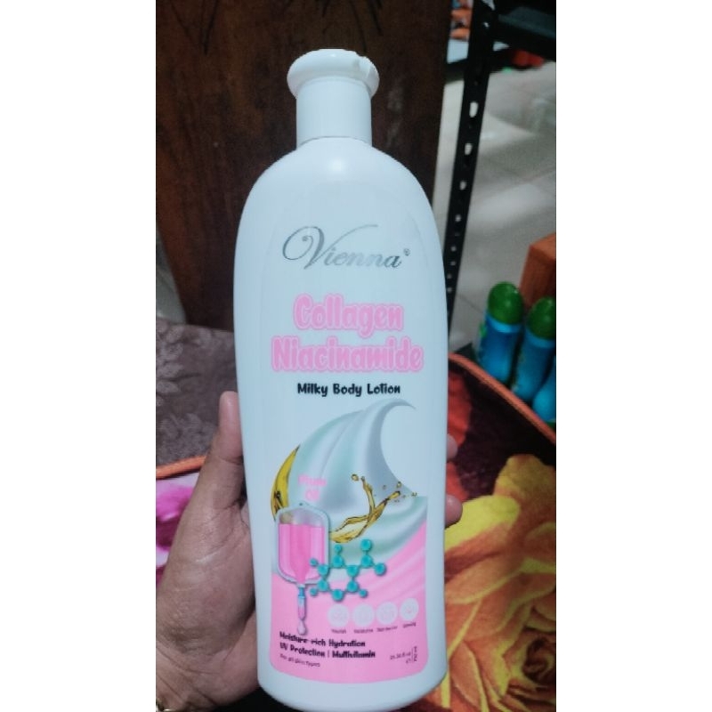 Jual VIENNA MILKY BODY LOTION 750ML BOTTLE Shopee Indonesia