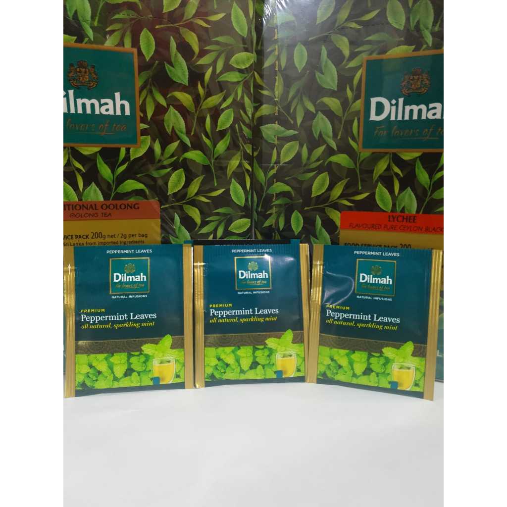 Jual Best Seller Teh Premium Dilmah Envelope Sachet Teh Celup Macam