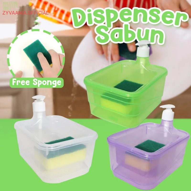 Jual Wadah Tempat Dispenser Sabun Cuci Piring Persegi Ml Shopee