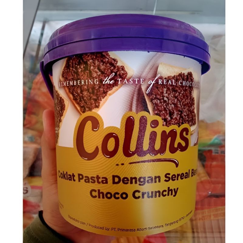 Jual COLLINS CRUNCHY 1KG COKLAT RICE CRISPY COKLAT VIRAL Shopee Indonesia