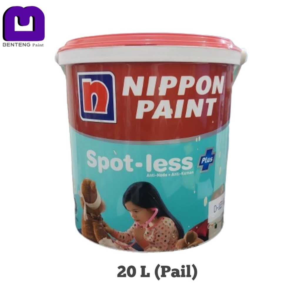 Jual Nippon Paint Spotless Plus Liter Ready Semua Warna Shopee