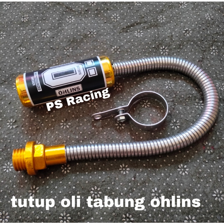 Jual Tutup Oli Mesin Model Selang Tabung Ohlins Warna Bisa Untuk Semua