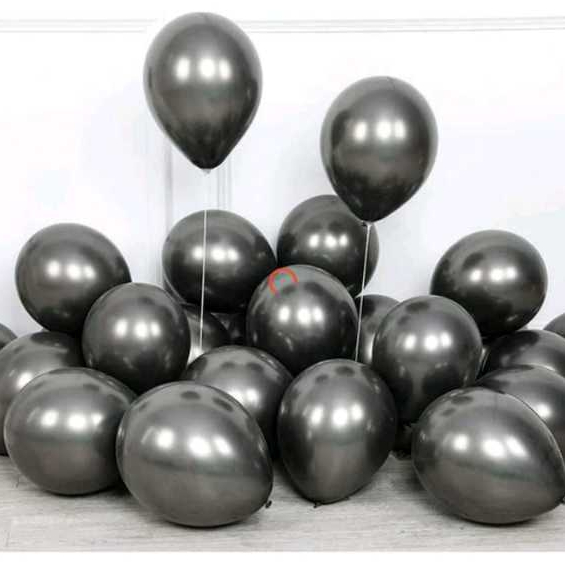 Jual Isi Pcs Balon Latex Metalik Chrome Balloon Chrome Inch Per