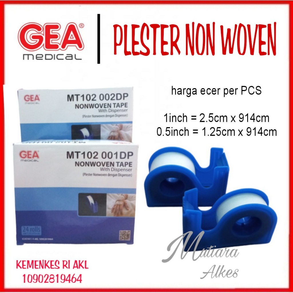 Jual Mutiara Alkes Micropore Gea Plester Kertas Medis Isopore