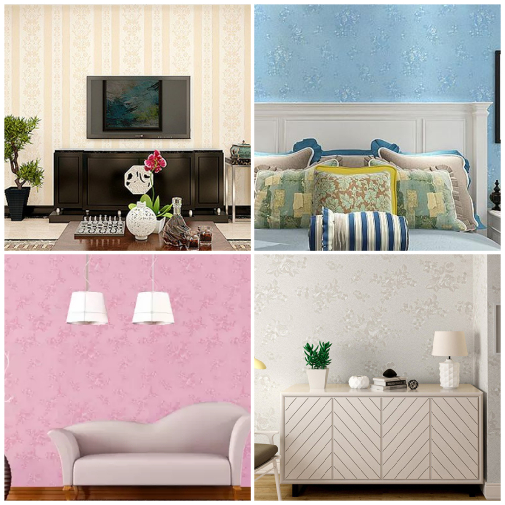 Jual TERMURAH WALLPAPER STIKER DINDING MOTIF EMBOSS ELEGANT PREMIUM PVC