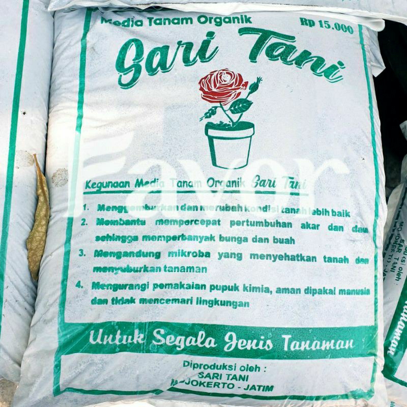 Jual Media Tanam Tanah Organik Siap Pakai Kg Tanaman Hias Bunga