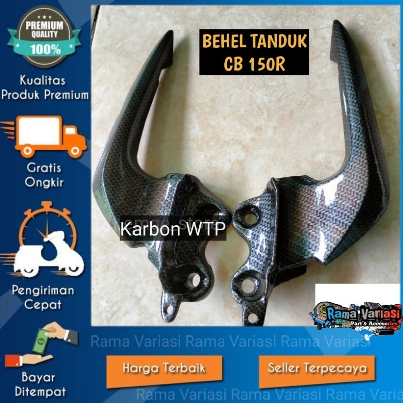 Jual Behel Begel Tanduk Cb R Karbon Hidrographic Begel Tanduk Cb