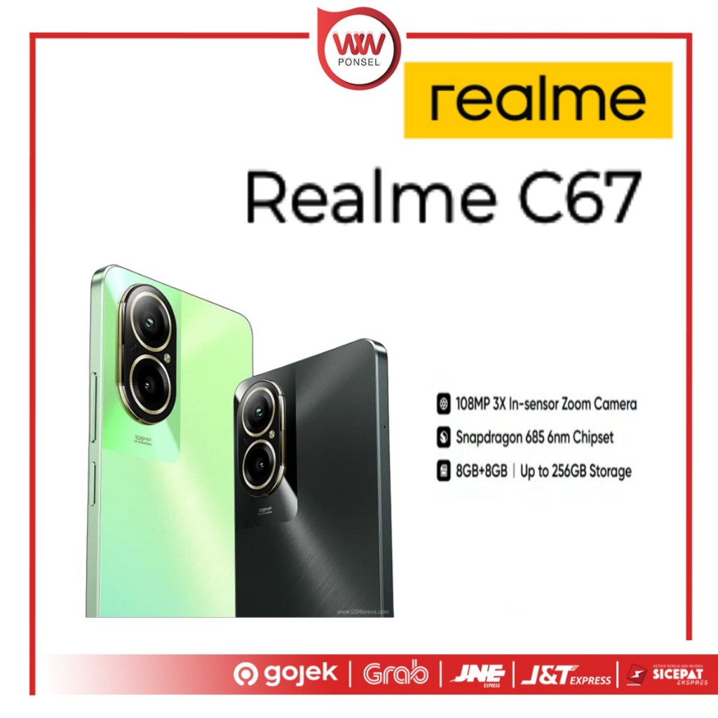 Jual Hp Realme C67 Ram 8GB Internal 256GB Garansi Resmi Shopee Indonesia