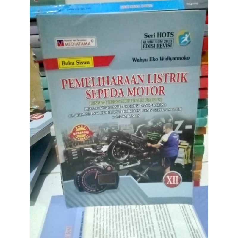 Jual Buku Siswa Peneliharaan Listrik Sepeda Motor Untuk Smk Nak Kelas