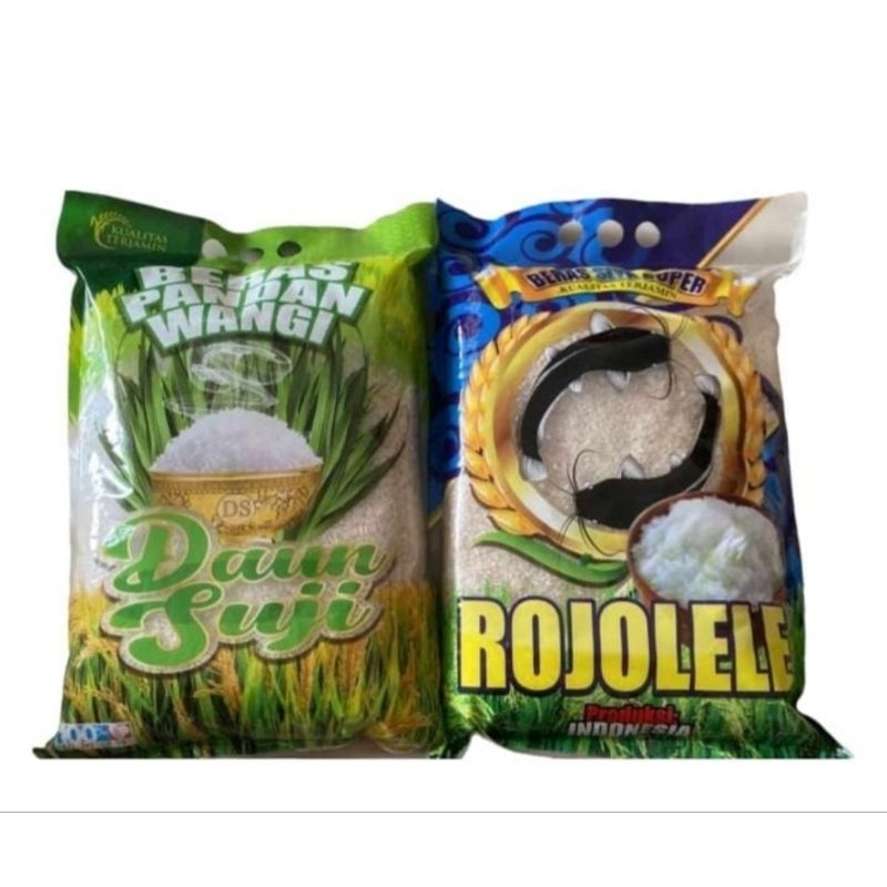 Jual Beras Rojolele Pandan Wangi Liter Beras Pulen Shopee Indonesia