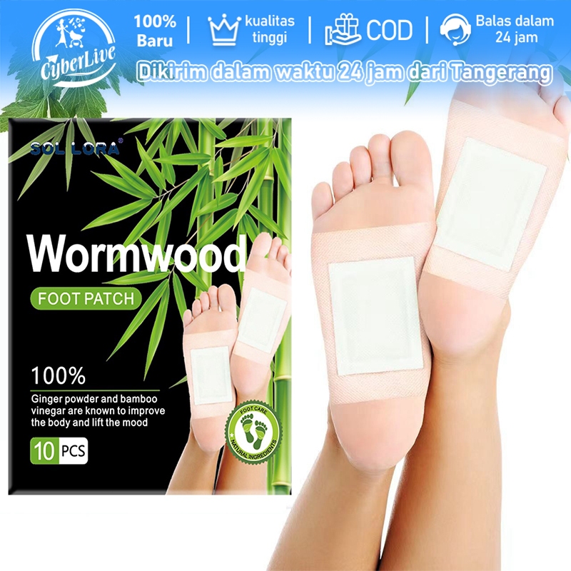 Jual Pcs Wormwood Detox Foot Patch Koyo Kaki Foot Detox Herbal Bau