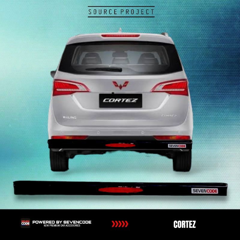 Jual Bumper Tanduk Pengaman Belakang Holo Sevencode Wuling Cortez