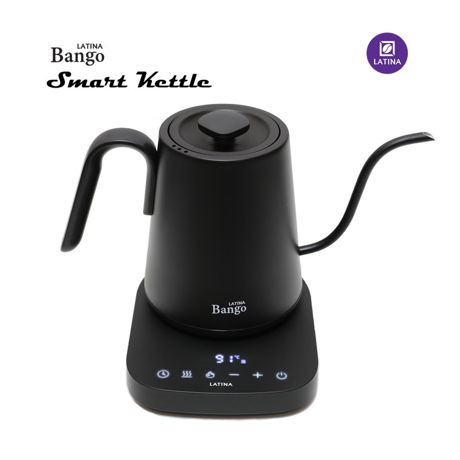 Jual Latina Bango Smart Coffee Kettle Electric Thermostat Teko Seduh