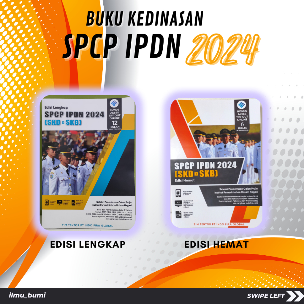 Jual Rekomendasi Buku Spcp Ipdn Disertai Akses Video Materi Dan