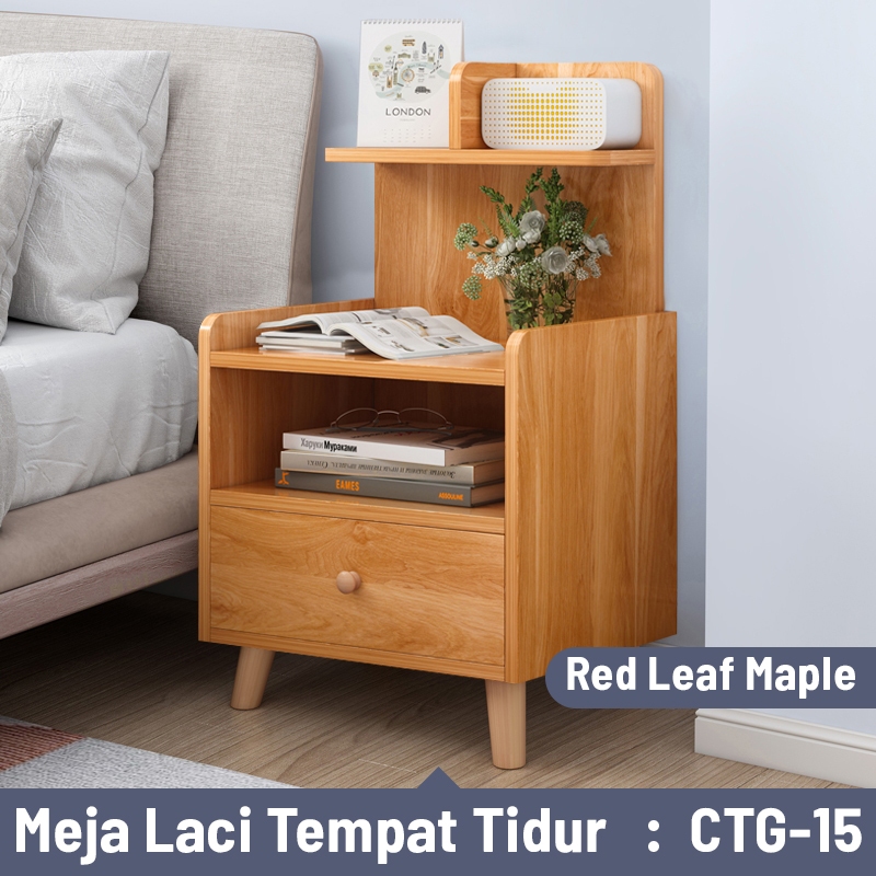 Jual Meja Sudut Meja Laci Minimalis Meja Kecil Aesthetic Meja Nakas Bed