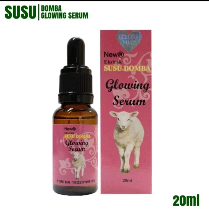 Jual SERUM SUSU DOMBA SCANT GLOWING ORIGINAL BPOM 20 ML SERUM WAJAH