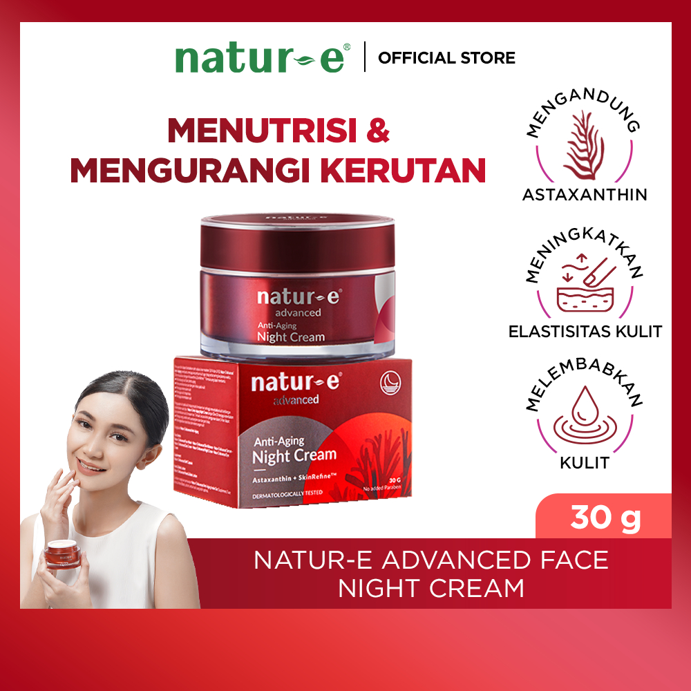 Jual Natur E Advanced Anti Aging Night Cream G Skincare Shopee