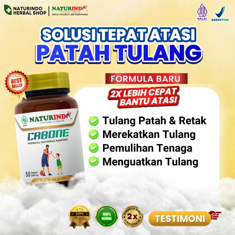 Jual Obat Patah Tulang Dan Retak Herbal Penyambung Tulang Nutrisi