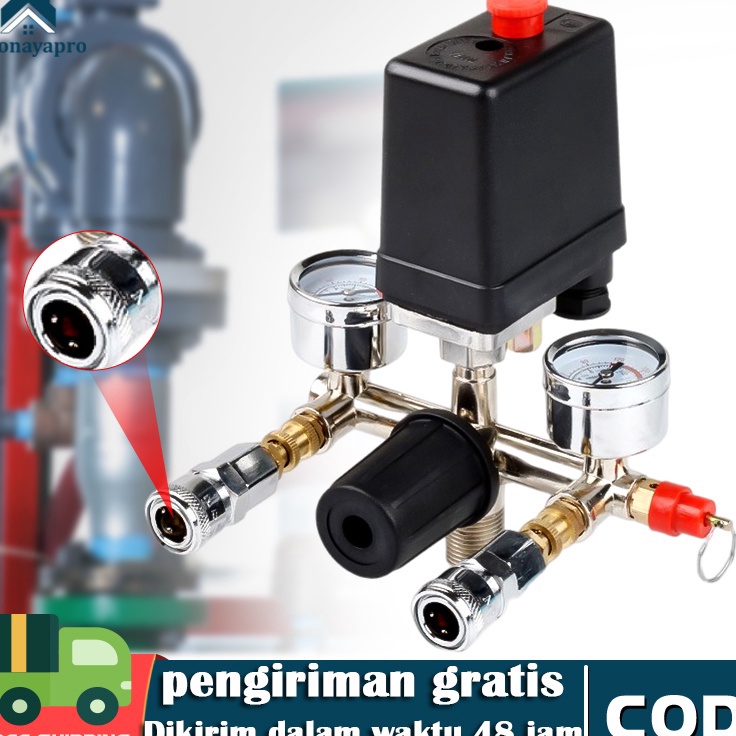 Jual Flash Product V Pressure Switch Air Penukar Tekanan Valve Udara