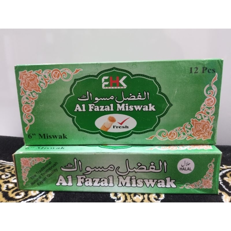 Jual SIWAK MISWAK AL FAZAL 1 BOX 12 PCS Shopee Indonesia