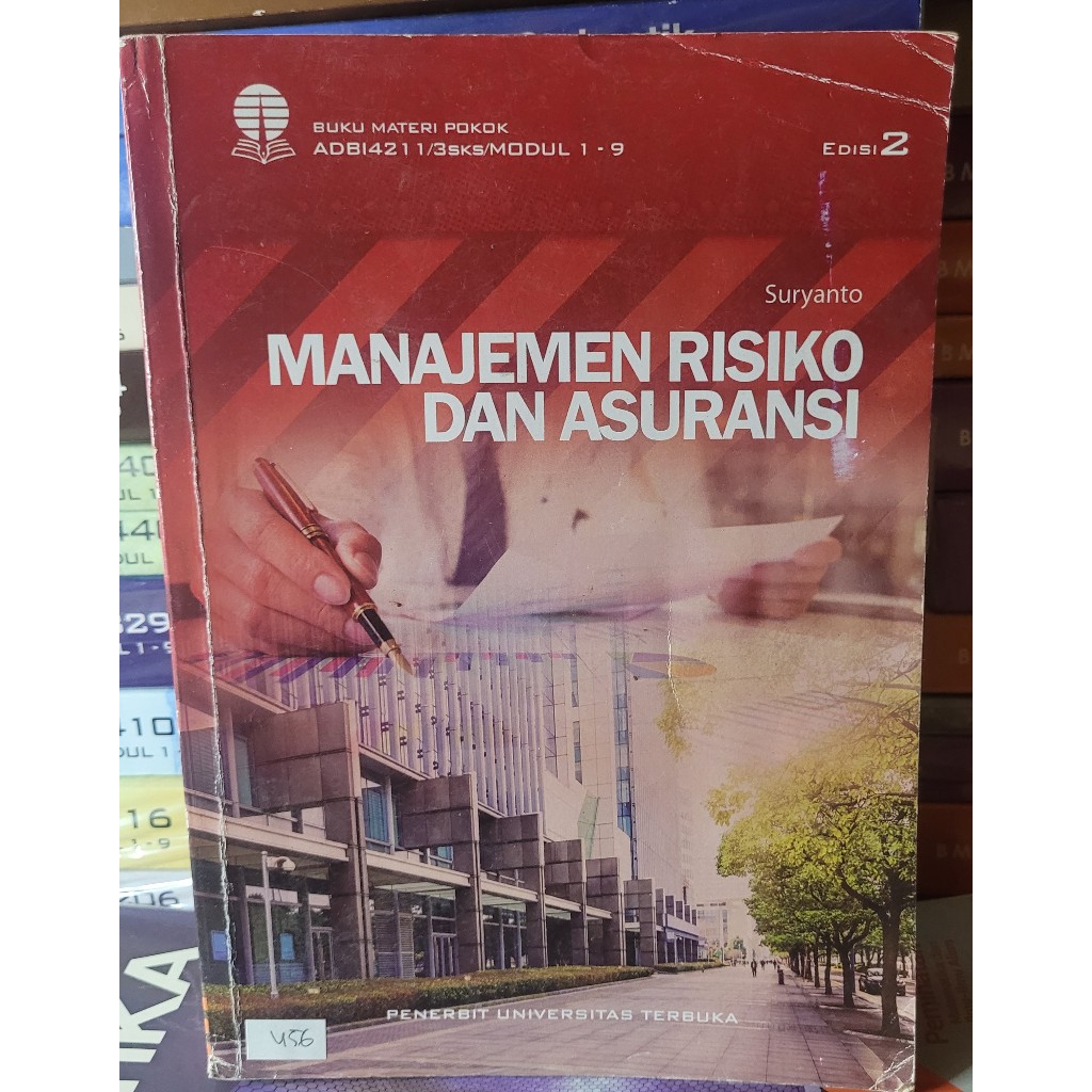 Jual Buku Universitas Terbuka Manajemen Risiko Dan Asuransi Edisi