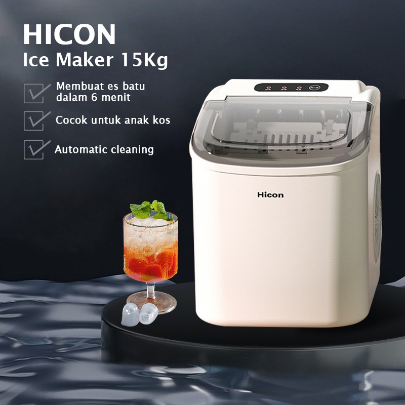 Jual Hicon Mesin Es Batu Kg Mesin Pembuat Es Batu Jam Ice Maker