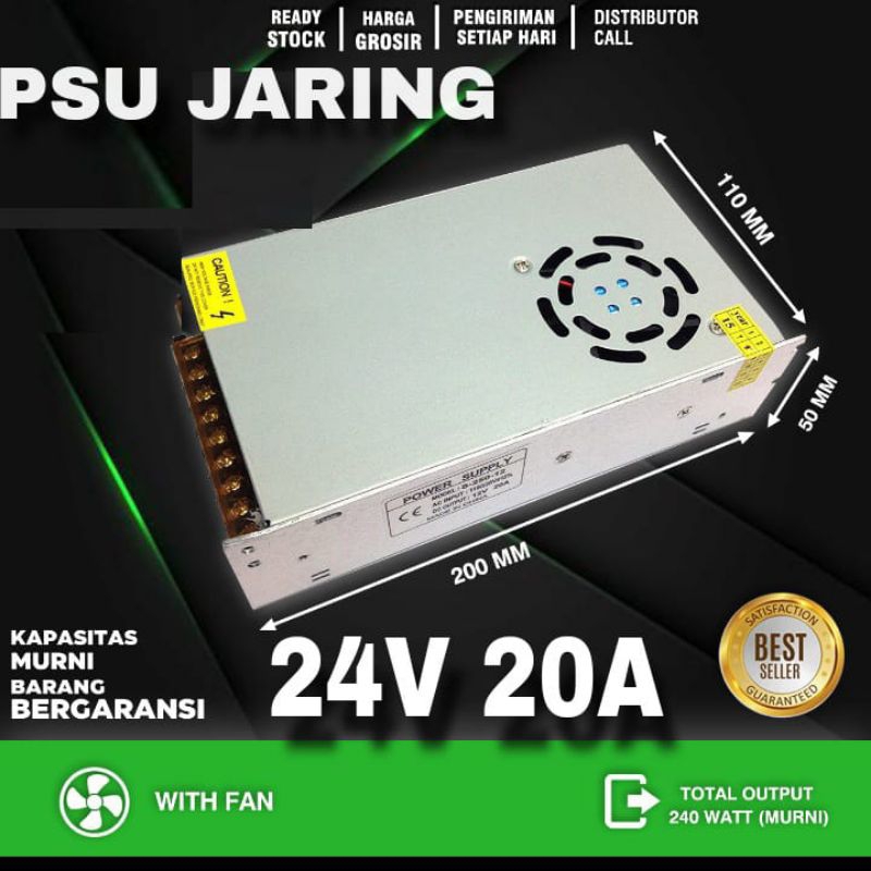 Jual Switching Power Supply Psu A V Suport Fan Psu Ory Murnih Bisa