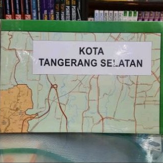 Jual PETA KOTA TANGERANG SELATAN LIPAT Shopee Indonesia