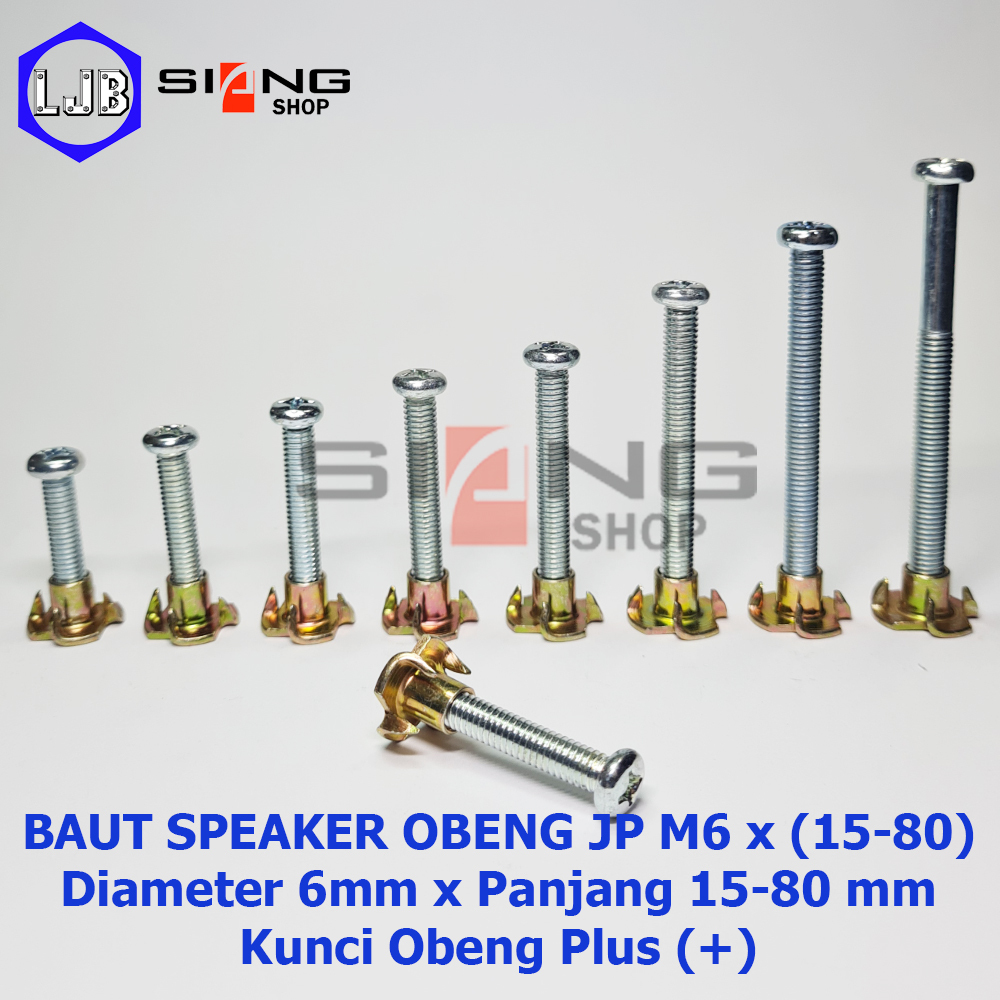 Jual Baut Speaker Cakar Jp M Panjang Sd Mm Mur Cakar Shopee