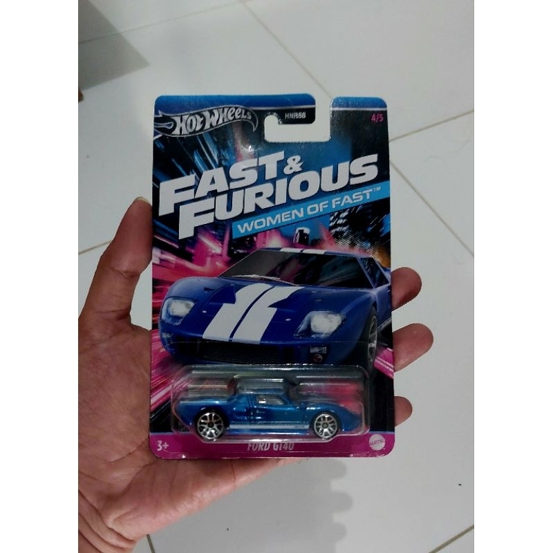 Jual Hot Wheels Fast Furious Ford GT40 Women Of Fast Shopee Indonesia