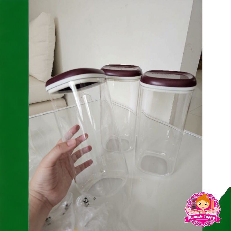 Jual Wadah Tempat Toples Makanan Kue Snack Cemilan Crystal Canister