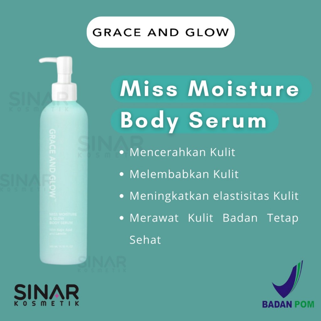 Jual Grace And Glow Body Wash Body Serum Shampoo Hair Mist