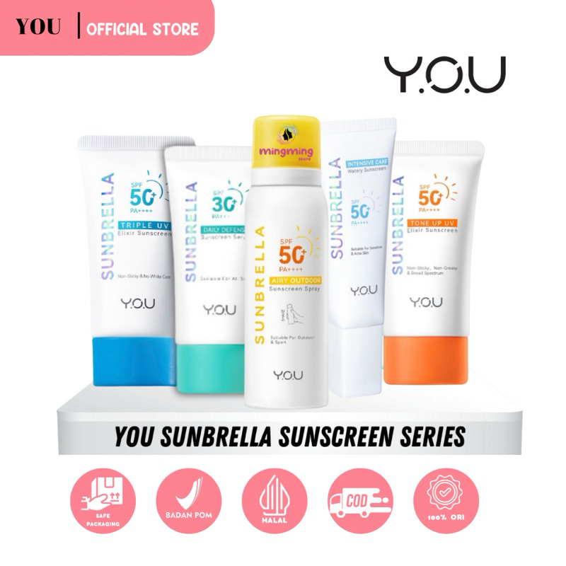 Jual Free Gift You Sunbrella Triple Uv Elixir Sunscreen Spf Pa