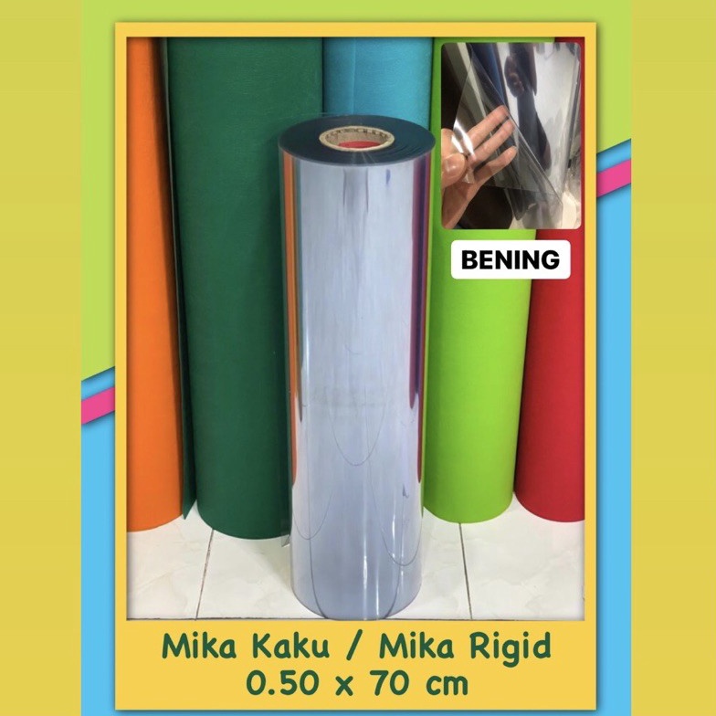 Jual Ready Mika Tebal Mm X Cm Mika Kaku Mika Rigid Meteran Plastik